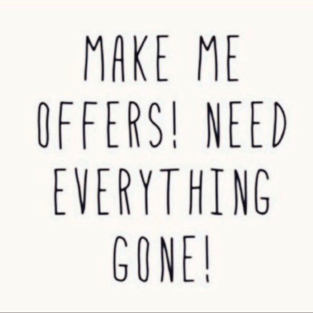 MAKE OFFERS 😊